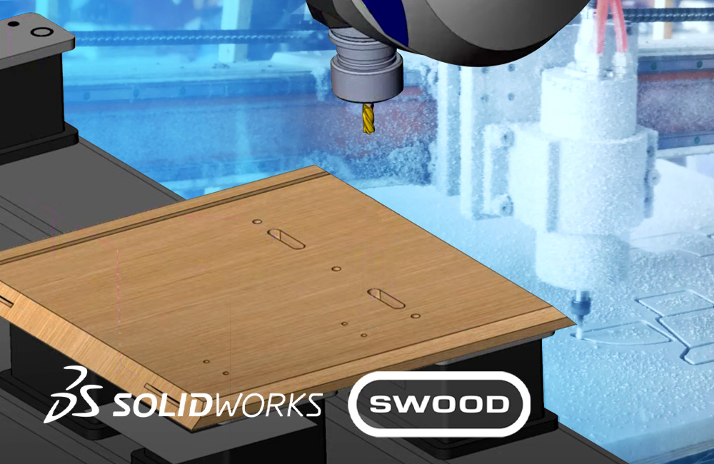 SWOOD SOLIDWORKS, componente aggiuntivo per la lavorazione del legno