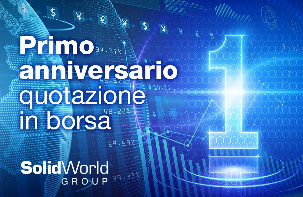 SolidWorld GROUP celebra un anno di successi dall'ingresso in Borsa su Euronext Growth Milano