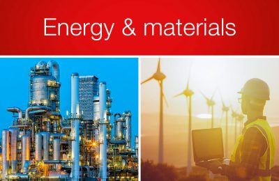 Il pacchetto di soluzioni dedicato al settore Energia e Materiali