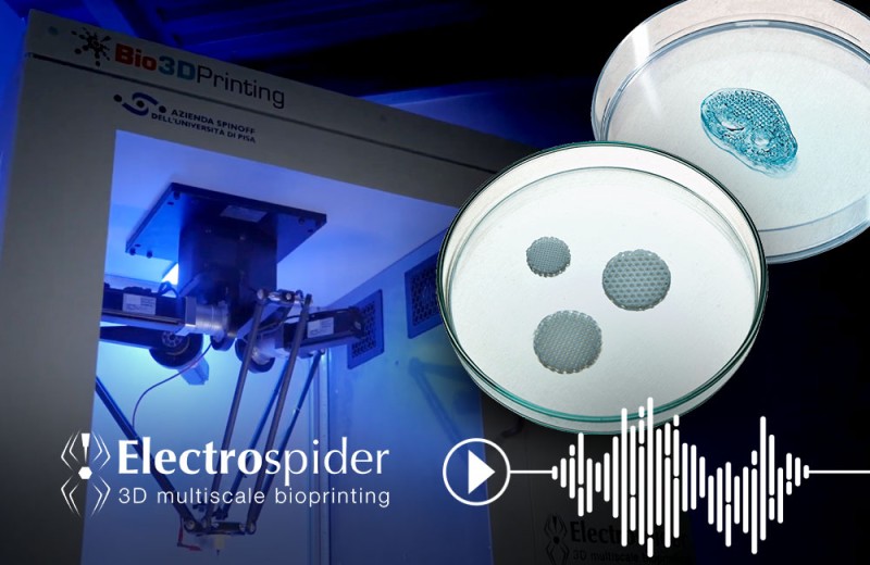 Bio3DPrinting svela il rivoluzionario Electrospider nel podcast Davvero su Spotify