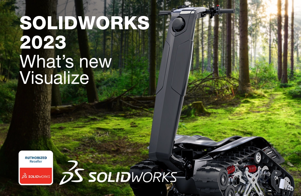 What's new SOLIDWORKS 2023: Visualize