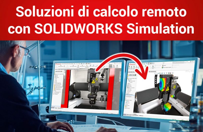 Soluzione di calcolo Remoto con SOLIDWORKS Simulation Premium